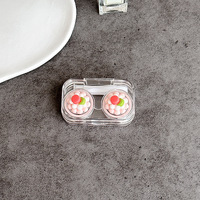 Mini soft contact lens kit W806透明蛋糕