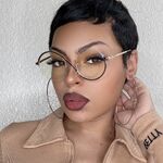 Metal nylor glasses with blue light protection for women 95929-PN