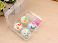 Мининабор с контейнерами для хранения контактных линз XF-B35, 2шт