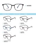 Plastic Ultem eyeglasses frame H67033