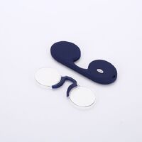 Plastic round reading glasses with case 6006-圆款, diopters from +1.00 to +3.00, RMC=62-64