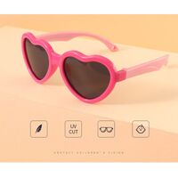 Polarized silicone sunglasses with UV400 protection for kids T11093-OU