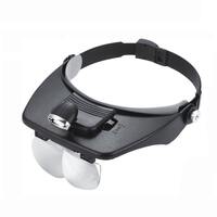 Binocular magnifier with backlight 81001-A, magnification 1.2 /1.8 /2.5/3.5