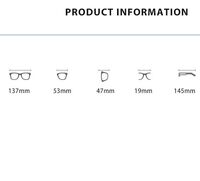 Металлические очки с защитой от синего света Blue Block FENQI F58078