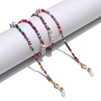 Metal glasses chain with glasses GL1373