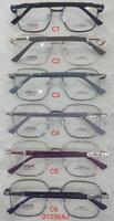 Metal frames for glasses with flex hinges Defile D1256AJ