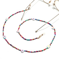 Metal glasses chain with glasses GL1373