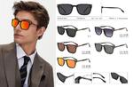 Polarized TR90 sunglasses with spring hinges for men Romonis TR98010-R