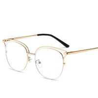 Metal glasses with blue light and UV protection 9704-3-GT