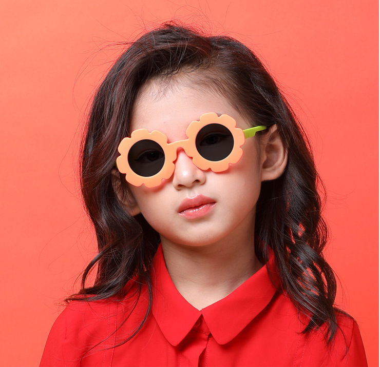 Polarized silicone sunglasses with UV400 protection for kids T1945