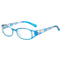 Plastic eyeglasses for reading KY018 Blue ray cut, diopters from 0.00 to +4.00, PD62-64