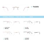 Оправа металлическая титановая TW2010