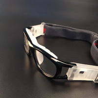 Wind and sand proof double lens black goggles 030A