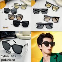 Polarized metal + TR90 sunglasses P05KY 1925