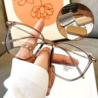 PlasticTR90 glasses KY0047 with case, Blue ray cut protection