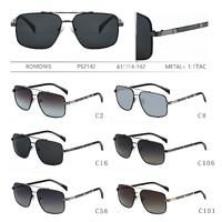 Polarized metal sunglasses for men Romonis PS2142-R