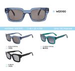 Acetate plastic frames polarized sunglasses WD5100
