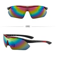 Safety shockproof windproof tactical semi-rimless goggles T9138 (7877)