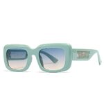 Plastic square sunglasses for women Elit 931-1-EL