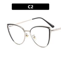 Metal glasses with blue light protection for women 8217-PN