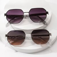 Пластиковые + металл мужские солнцезащитные очки с квадратной оправой Elit CB-1305-EL