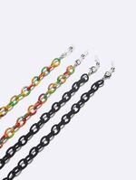Elastic non-slip chain,2-piece set, for glasses and masks GM117