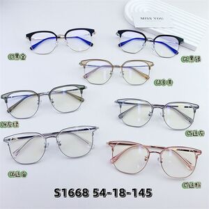 Hybrid frame, metal +tr90, with Blue Block protection SANTA S1668