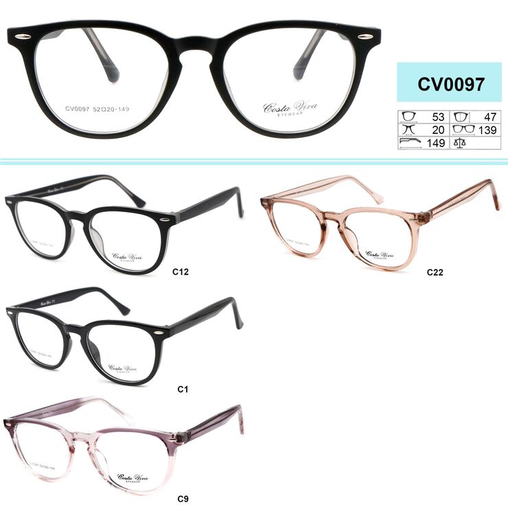 Plastic eyeglass frame Costa Viva CV0097