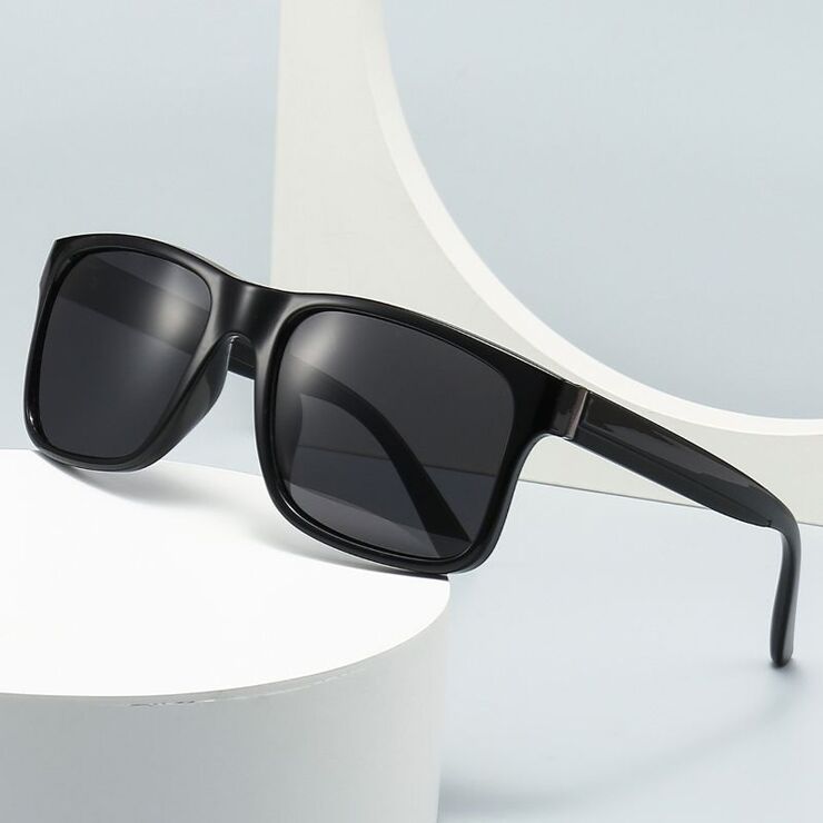 Plastic polarized men's square sunglasses Elit 2374-EL