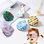 3D occluder for glasses, children's eye cartoon eye patch mask for amblyopia, strabismus, after surgery