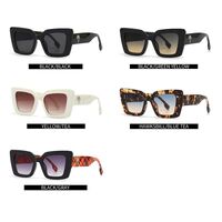 Plastic sunglasses in the shape of a 