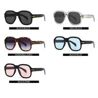 Plastic sunglasses in retro square frame Elit 9273-EL-1