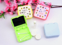 Contact lens kit with mirror and tweezers 0959T