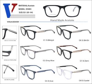 Оправа пластиковая из ацетата с флексом D5003-DA