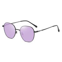 Очки металлические фотохромные с защитой от синего света 9649-GT