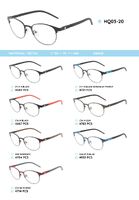 Металлическая оправа с дужками из материала TR-90 HQ03-20