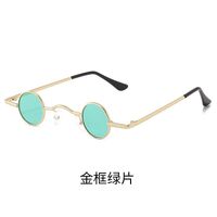 Metal retro mini sunglasses R01