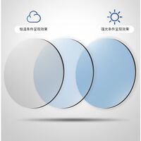 Очки металлические фотохромные с защитой от синего света 9651-GT