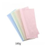 Microfiber cloth for cleaning glasses lenses, density 180 gsm (g/m2), size from 8*6 to 15*18 cm