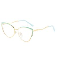 Metal glasses with blue light and UV protection 9719-GT