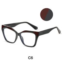 TR90 plastic frame or glasses with blue light protection, with spring hinges FA87232