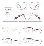 Metal frames for glasses with spring hinges Big City RD9015