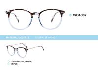 Plastic frames for glasses acetate material WD4087