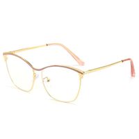 Metal glasses with blue light and UV protection 9717-GT
