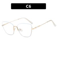 Metal nylor glasses with blue light protection for women 7141-PN