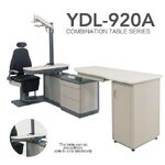 Рабочее место офтальмолога, комбинированный стол с сенсорным управлением + кресло YDL-920A, столешница 870*400 мм 