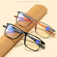 TR90 reading glasses KY1119 with Blue ray cut protection, diopters from 0.00 to +4.00, RMC=62-64