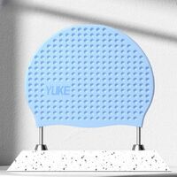 Шапочка для плавания силиконовая водонепроницаемая взрослая SC900-YU