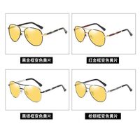 Очки металлические фотохромные с защитой от синего света 2813-GT