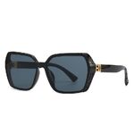 Plastic square sunglasses Elit 9125-EL